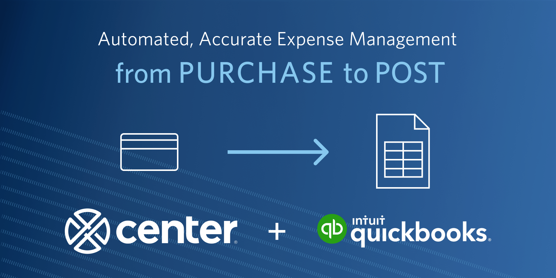 Introducing the Center QuickBooks Online Connector Center